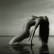 By Photographer Igor Amelkovich [Black &amp; White, Brunette, Artistic Nudes]
