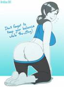 The Wii Fit trainer has a tip for you (Revtilian)