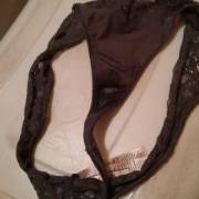 Stepdaughter's juicy thong