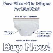 Our Thinnest Diaper Ever!