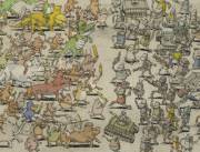 I would LOVE a onesie covered in characters from Dance Gavin Dance albums.