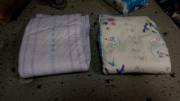Down to my last two diapers :(