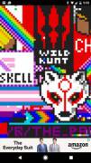 Those pink squares next to the wolf, those are the final remains of r/abdl on r/place. It wasn't much, but we made it to the end.