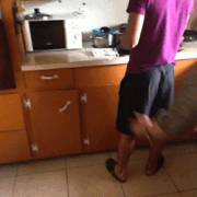 A Pantsing in the Kitchen