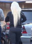 Gaga and her booty out in L.A - 24/2/17