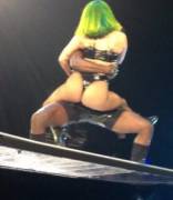 Gaga leaving very very little to the imagination here