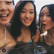 Hot tub with friends