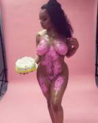 In Her Birthday Suit (xpost from r/Afrodisiac)