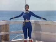 Lynda Carter - Wonder Woman change to Aqua suit