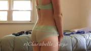 Mint green lingerie, anyone? I'm running a [Snap] sale through this weekend too! [kik]