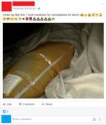 [NSFW] Literally posting a bag of his own shit on facebook