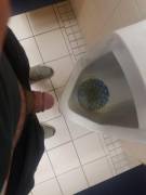 What would you do if you saw my small semi at the urinal?