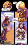 Risky Boots needs Shantae's help to lift a curse