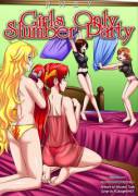 Girls Only Slumber Party full comic