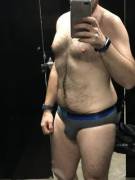 Happy Thirsty Thursday (x-posted from gaybears). Working on my otter body.