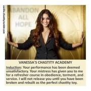 Vanessa's Chastity Academy