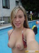 Swimming Pool Selfie