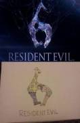 This was made by someone after Resident Evil 6 debuted their logo...