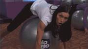 Jessica Biel with her workout ball, since we are doing this...