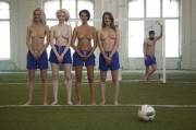 Topless soccer