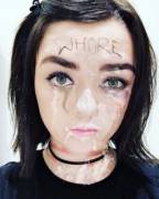 Maisie Williams Forced Facial [OC]