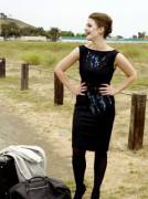 Hayley Atwell learns the joys of hitchhiking