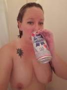 Post workout beer, PBR before payday ;)