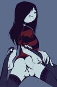 Marceline the Vampire Queen, showing off from her best angle (lewdmaster34) [Adventure Time]