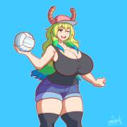 Lucoa as big as a ball (theselfsufficientcrescent)