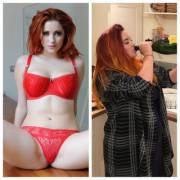 Lucy Collett let herself go