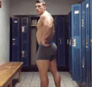 Johnny Doull making sure he's got it covered