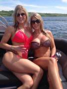 Milf party on the boat