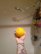 Popped my orange.... I never realized just HOW badly you can't explain the feeling.