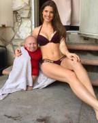 With Verne Troyer