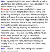 Surprisingly good roleplay on Omegle I had recently. [Soft] [Oral] [Story] [Pokemon] [Size Difference] [Non-fatal]