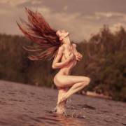 In the river (crosspost from /r/redheads/)