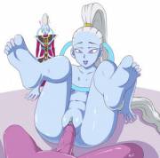 Whis walking in on Vados fucking Champa