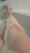 bubble bath then a blowjob