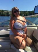 Big boobs in a big bikini (1 more in comments)
