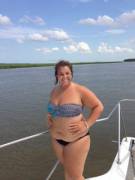 Belly on the boat