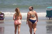 Medium and super sized bikini booties