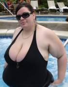 Damn, Desiree Devine can really fill up a swimsuit