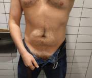 Jeans with nothing under [35M]