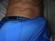 Flexed abs and precum soaked Pm me
