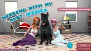-comic- Jessica &amp; Teddy : Weekend with Aunt Jessica - Part 1 &amp; 2