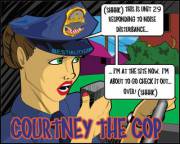 -comic- Courtney The Cop