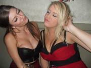Dressing slutty and enjoying alcohols (left is girl from 'Malia' pic)