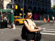 Topless in NYC