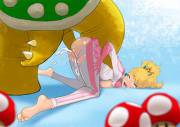 Biker Peach fucked silly by Bowser [Super Mario Bros]