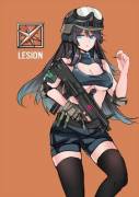Lesion As A Sexy Anime Girl (森龍)
